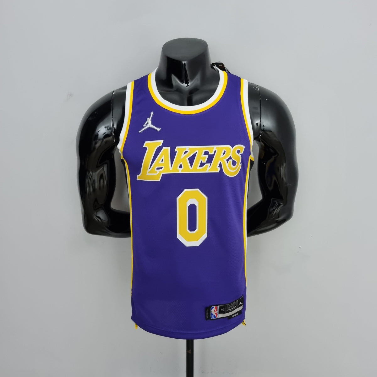 Camisa NBA Lakers #0 Westbrook Roxa 75º Aniversário - 23/24