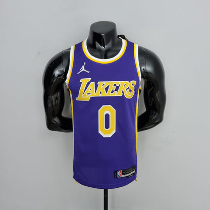 Camisa NBA Lakers #0 Westbrook Roxa 75º Aniversário - 23/24