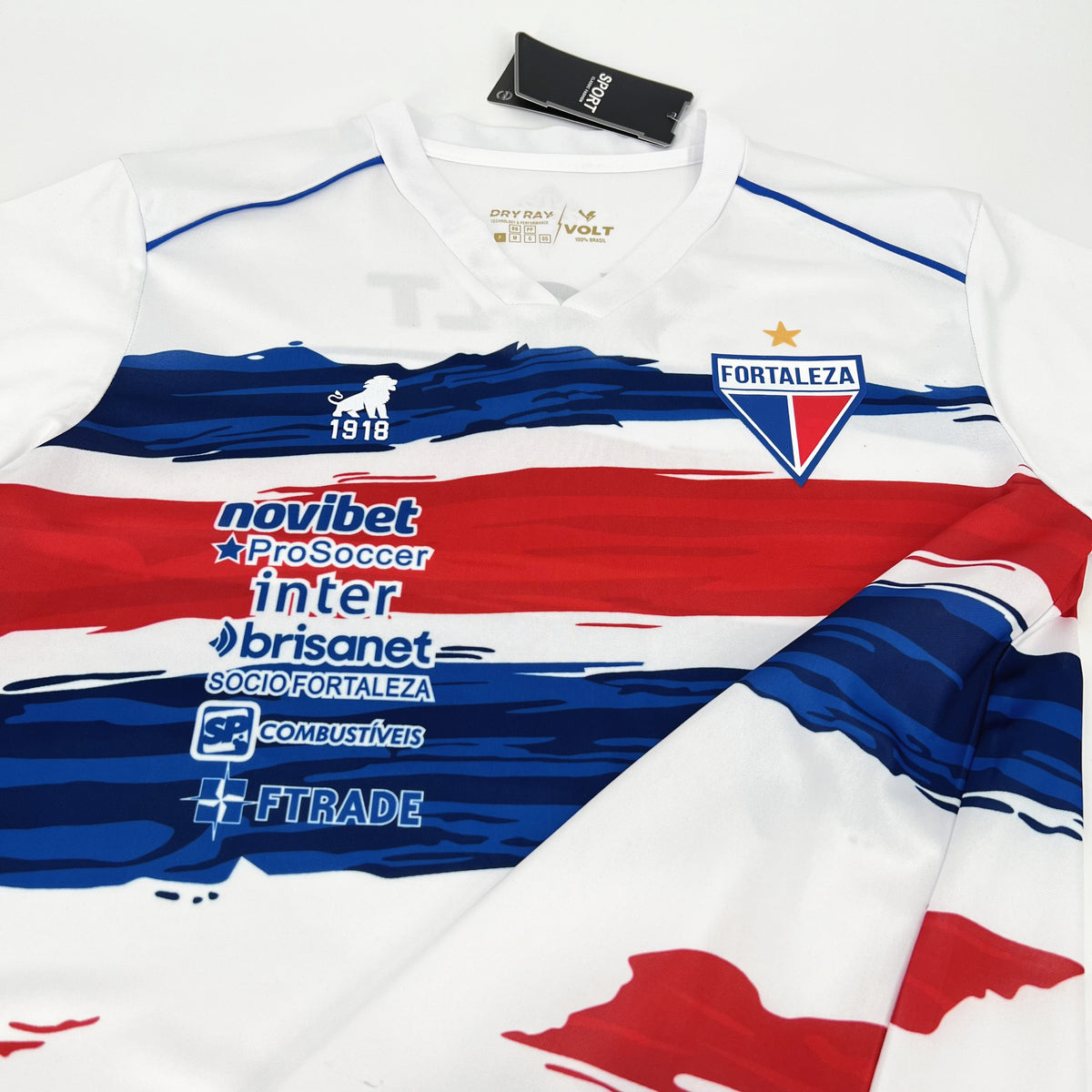 Camisa Fortaleza branca 24/25 - Torcedor Masculina Volt