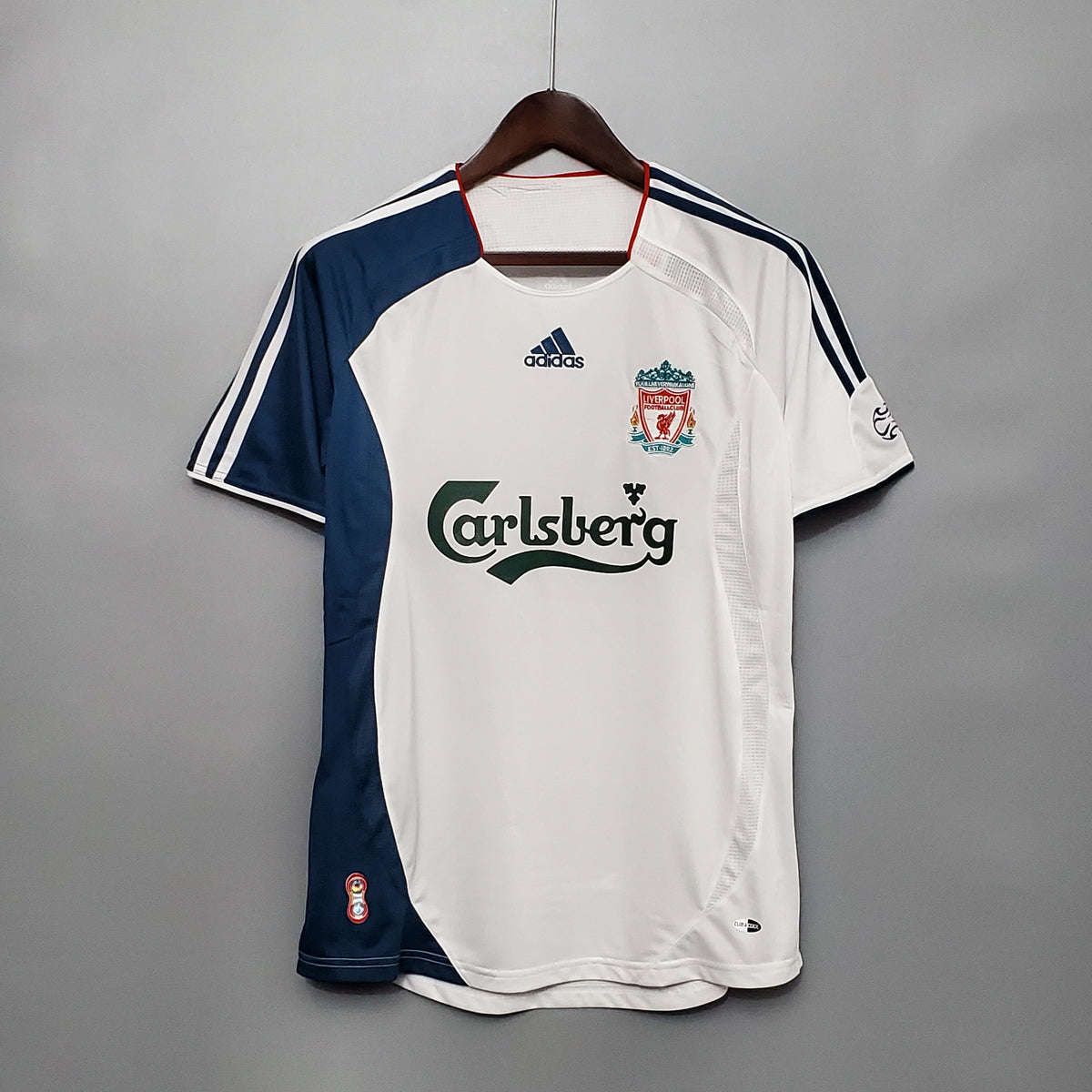 Camisa reserva do Liverpool 06/07 - Versão Retrô