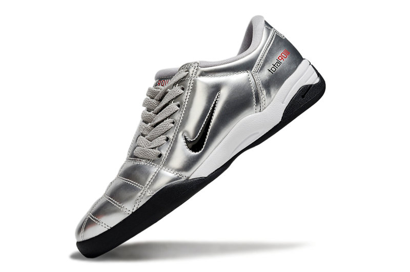 Nike Total 90 - Prata e Vermelho -  Futsal