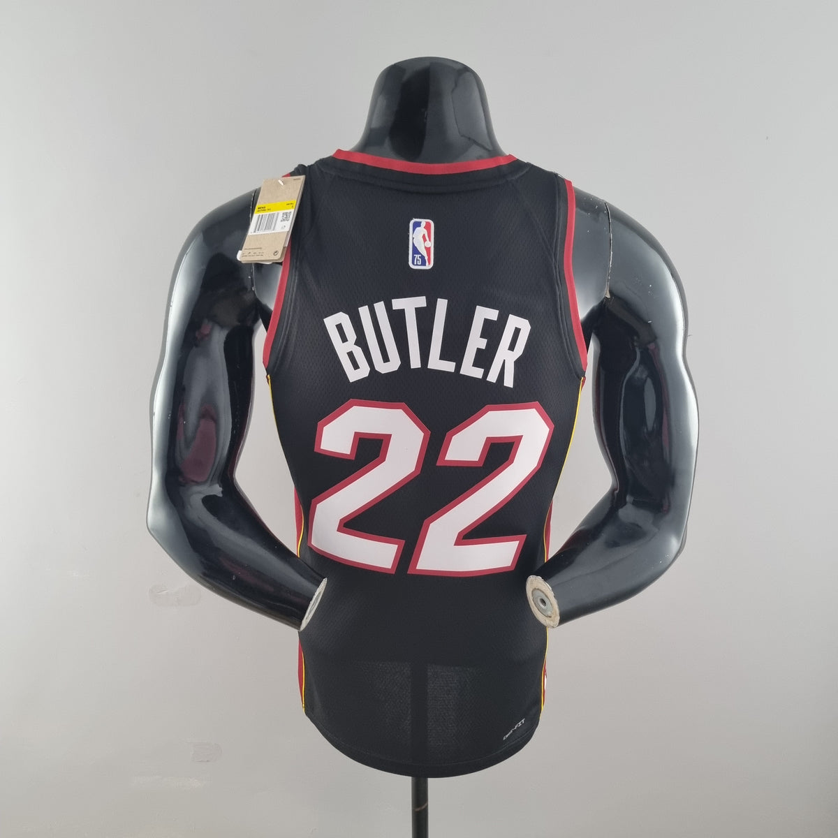 Camisa NBA Miami Heat #22 Butler - 75º Aniversário Preta