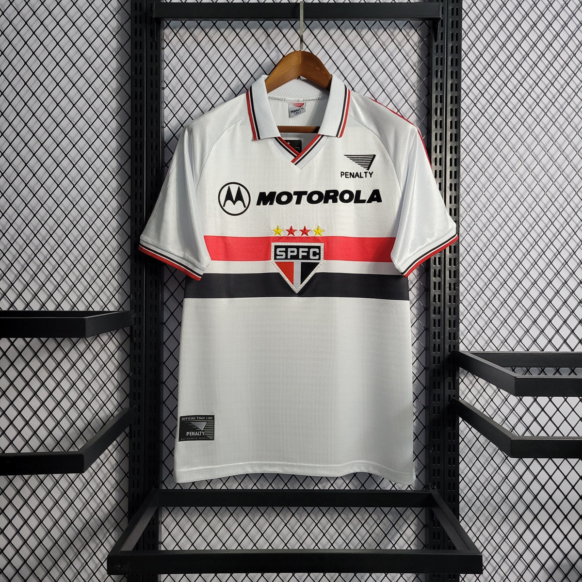 Camisa titular do São Paulo 1999 - Versão retrô