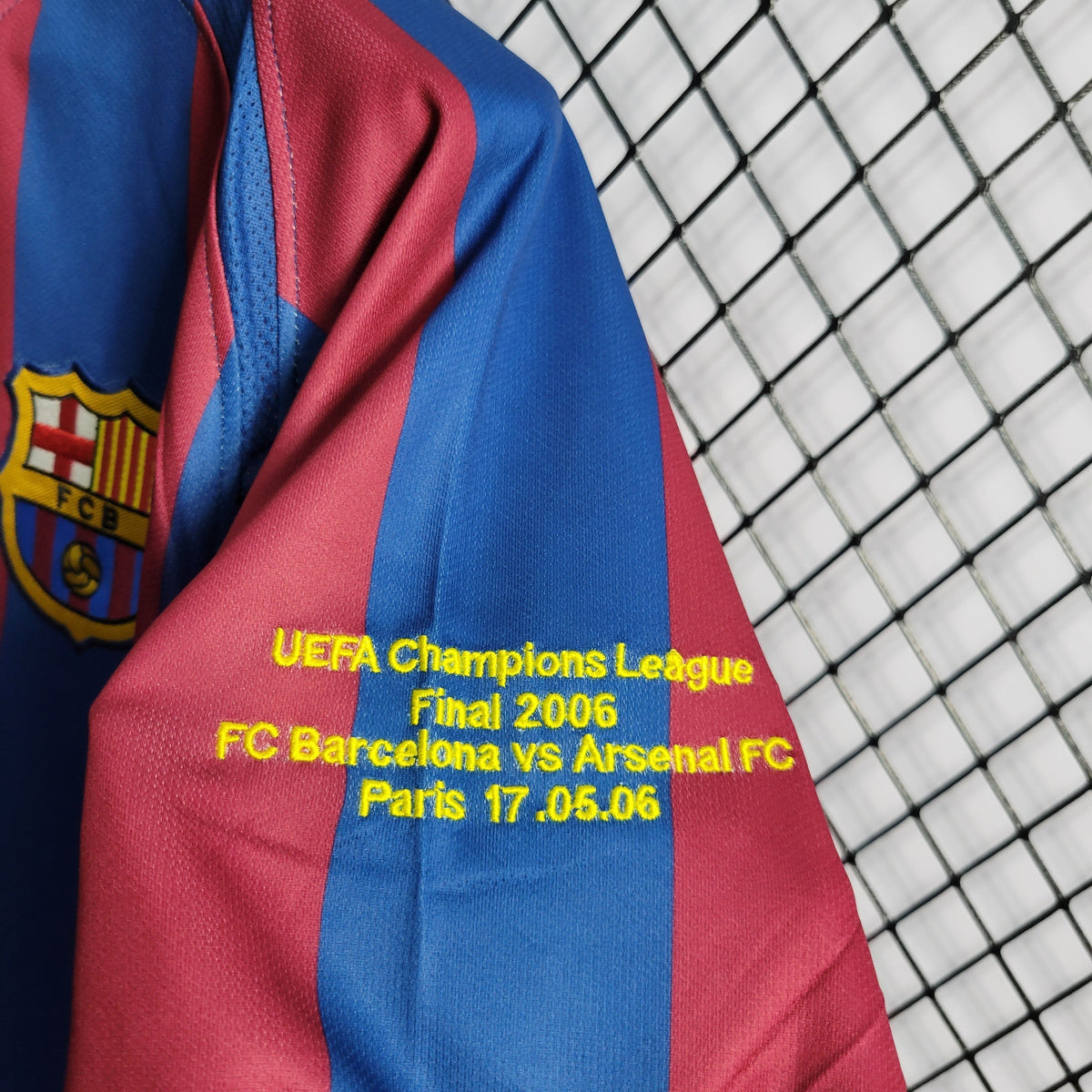 Camisa Titular do Barcelona 2006 - Versão Retrô