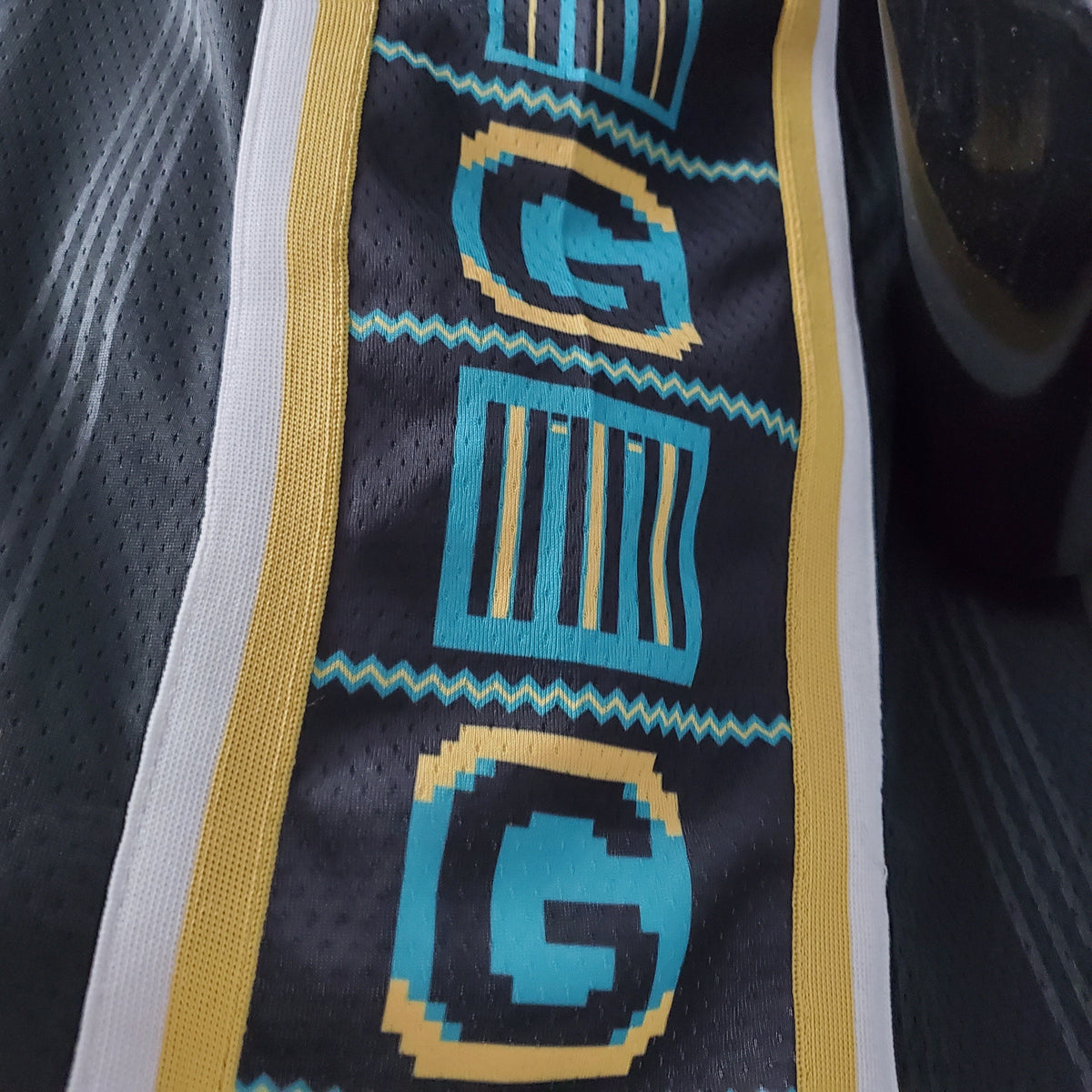 Camisa NBA Memphis Grizzlies #12 Morant - City Edition Preta