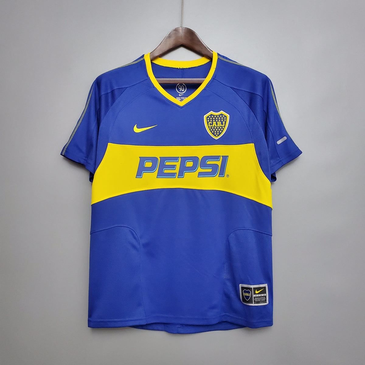 Camisa Titular Boca Juniors 03/04 - Versão Retrô