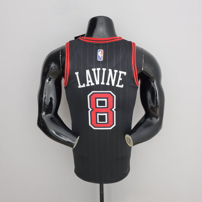 Camisa NBA Chicago Bulls #8 LaVine - Flyers Black