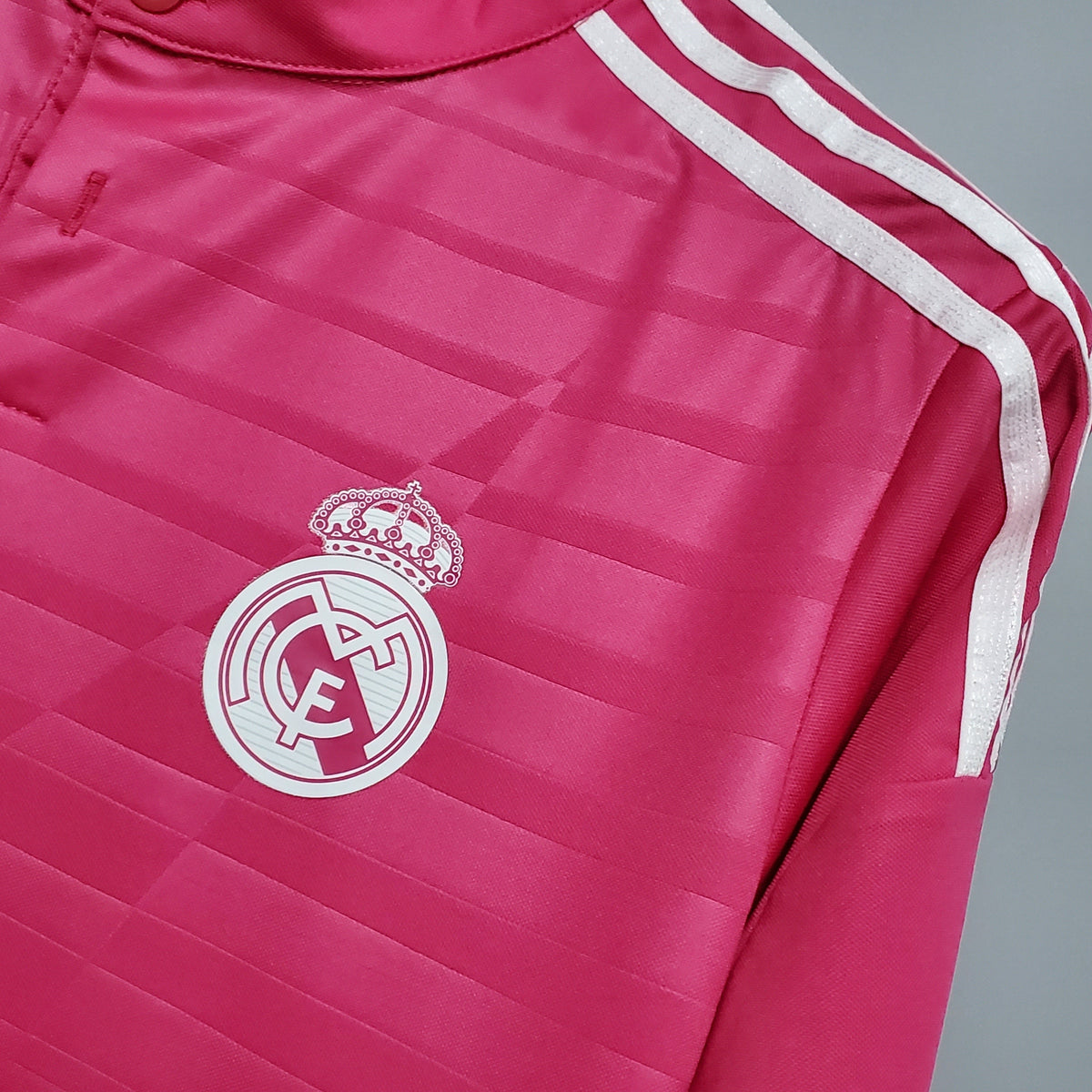 Camisa Reserva Real Madrid 14/15 - Versão Retrô Manga Comprida