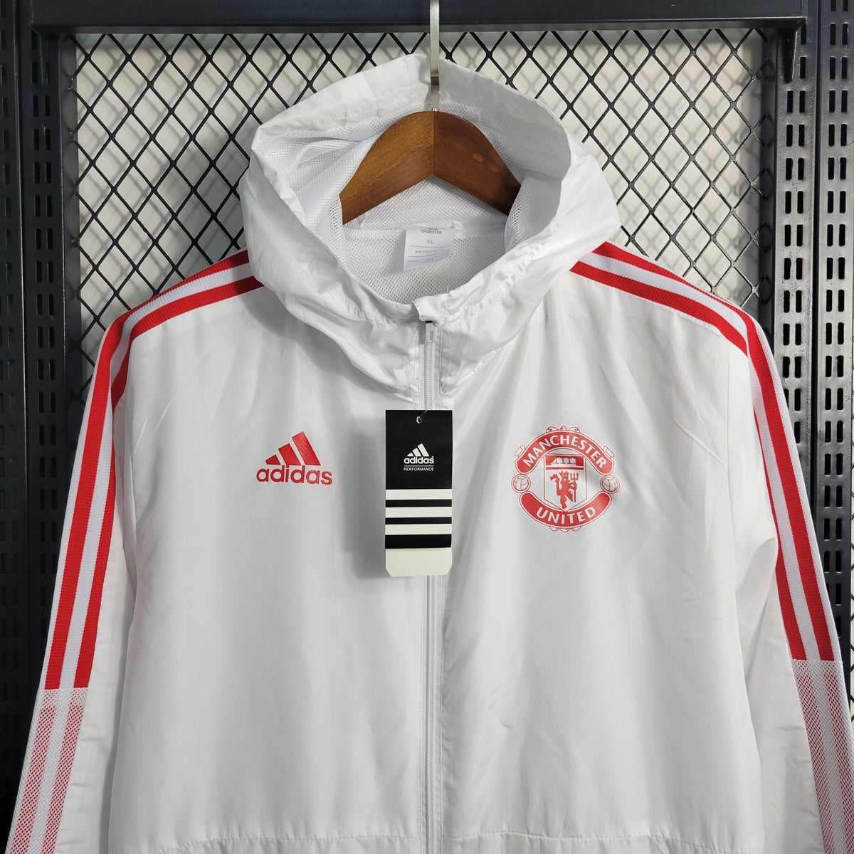 Jaqueta Corta-Vento Manchester United 23/24 - Branca