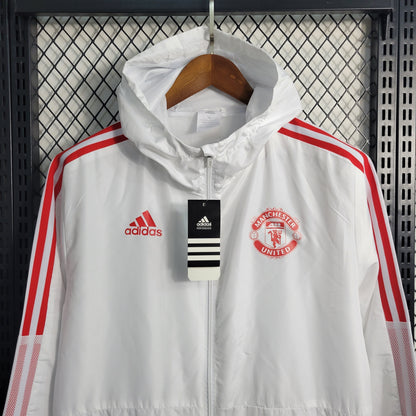 Jaqueta Corta-Vento Manchester United 23/24 - Branca