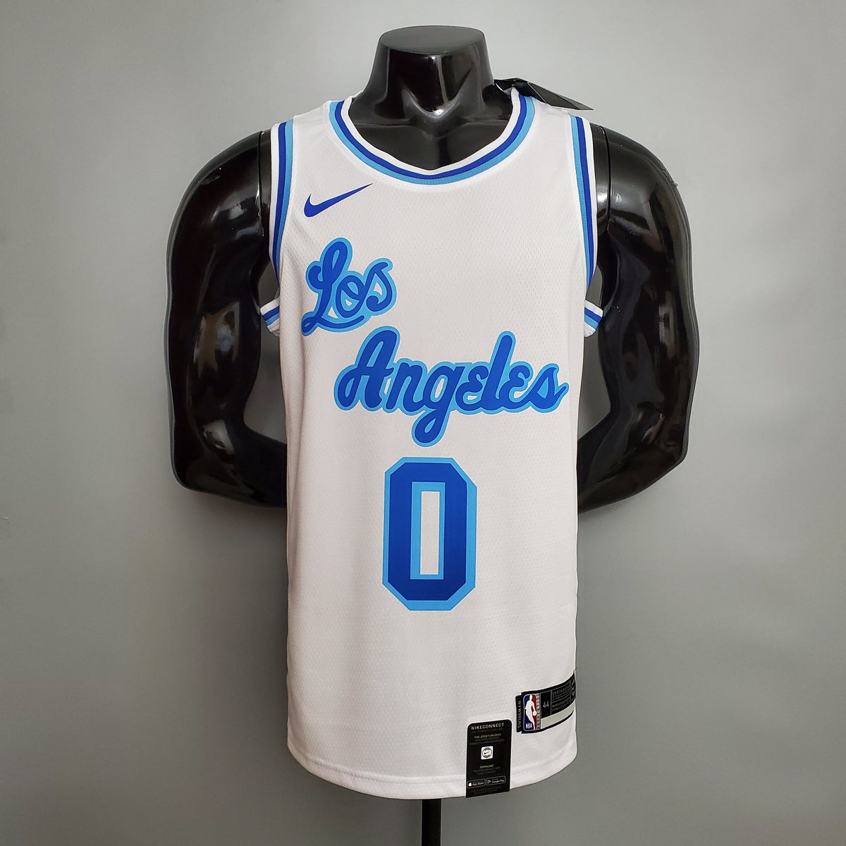 Camisa NBA Lakers #0 Kuzma Retro Night Branca - 23/24