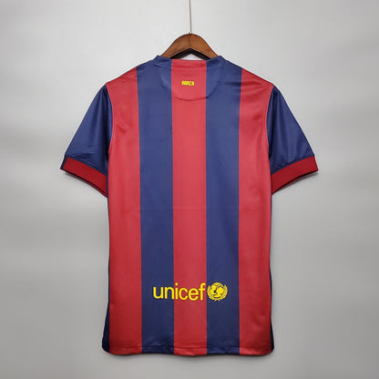 Camisa Titular Barcelona 14/15 - Versão Retrô