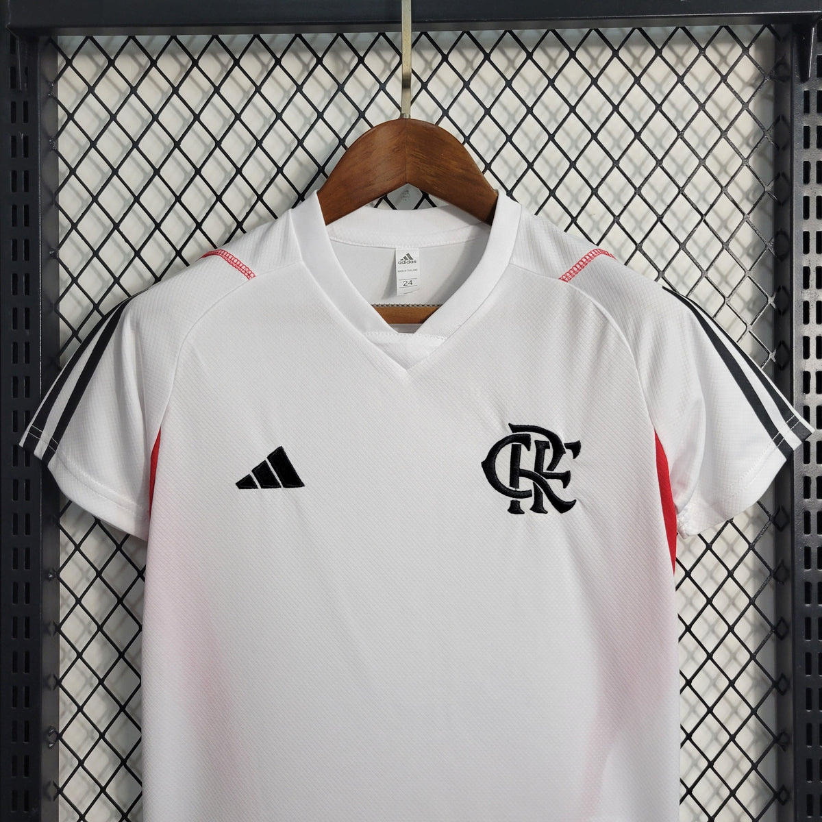 Kit Infantil de Treino Flamengo 23/24 - Branco