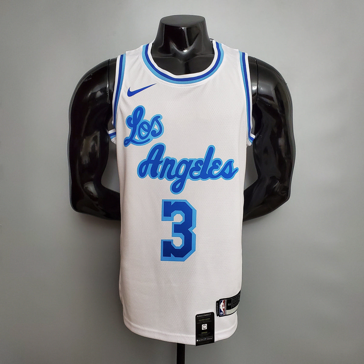 Camisa NBA Lakers #3 Davis Retro Night Branca - 23/24