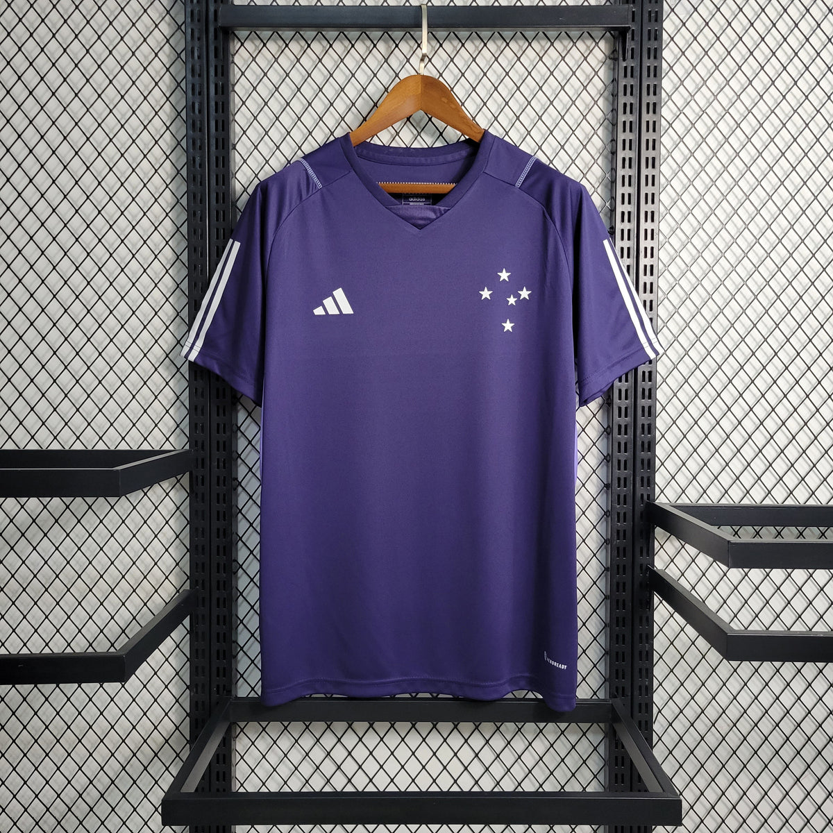 Camisa de Treino Cruzeiro 23/24 - Adidas Masculina - Roxa