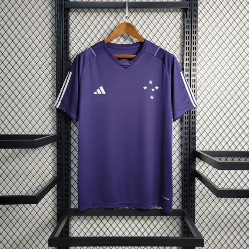 Camisa de Treino Cruzeiro 23/24 - Adidas Masculina - Roxa