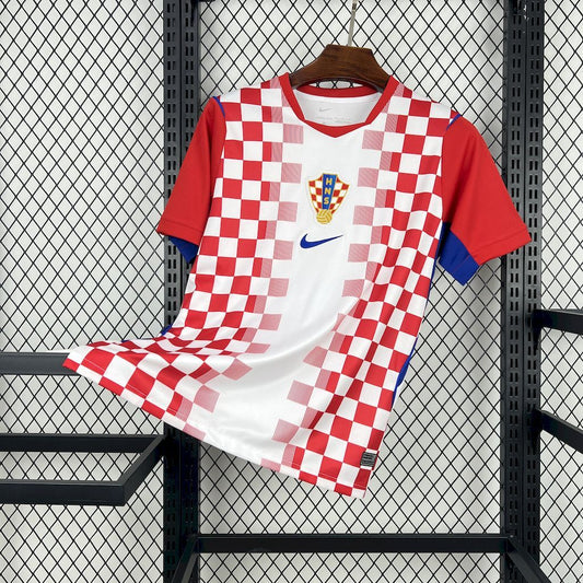 Camisa da Seleção da Croácia Home 2026/27 - Nike Torcedor Masculina - Branca/Vermelha