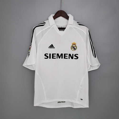 Camisa Titular Real Madrid 05/06 - Versão Retrô