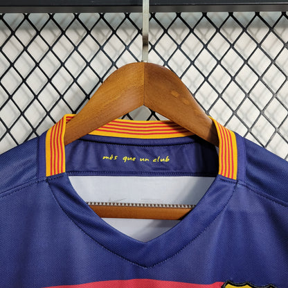Camisa titular do Barcelona 15/16 - Versão retrô