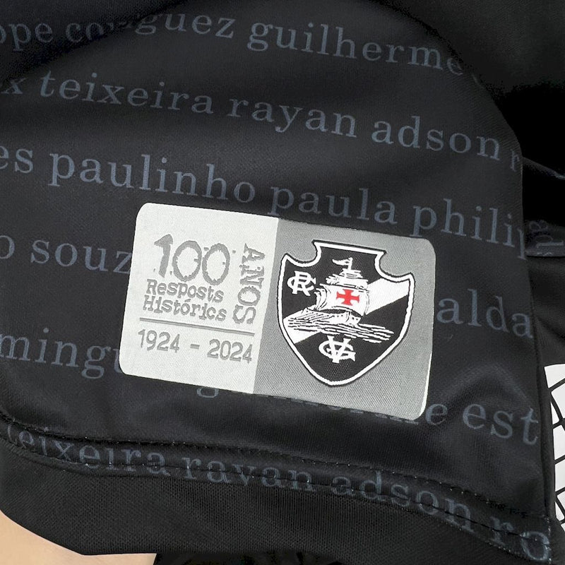 Camisa Vasco Black 24/25 - Kappa Torcedor Masculina