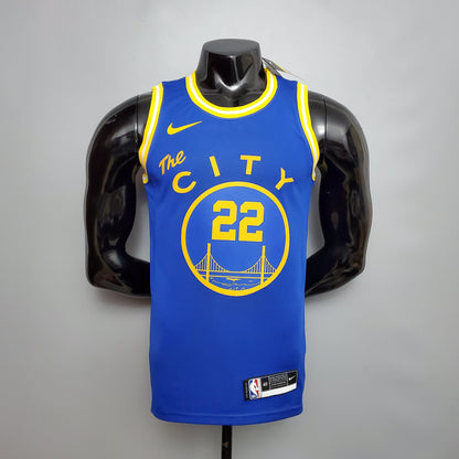 Camisa NBA Golden State Warriors #22 Wiggins - Azul Treino