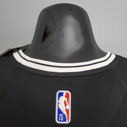 Camisa NBA Brooklyn Nets #7 Durant - 75º Aniversário Preta
