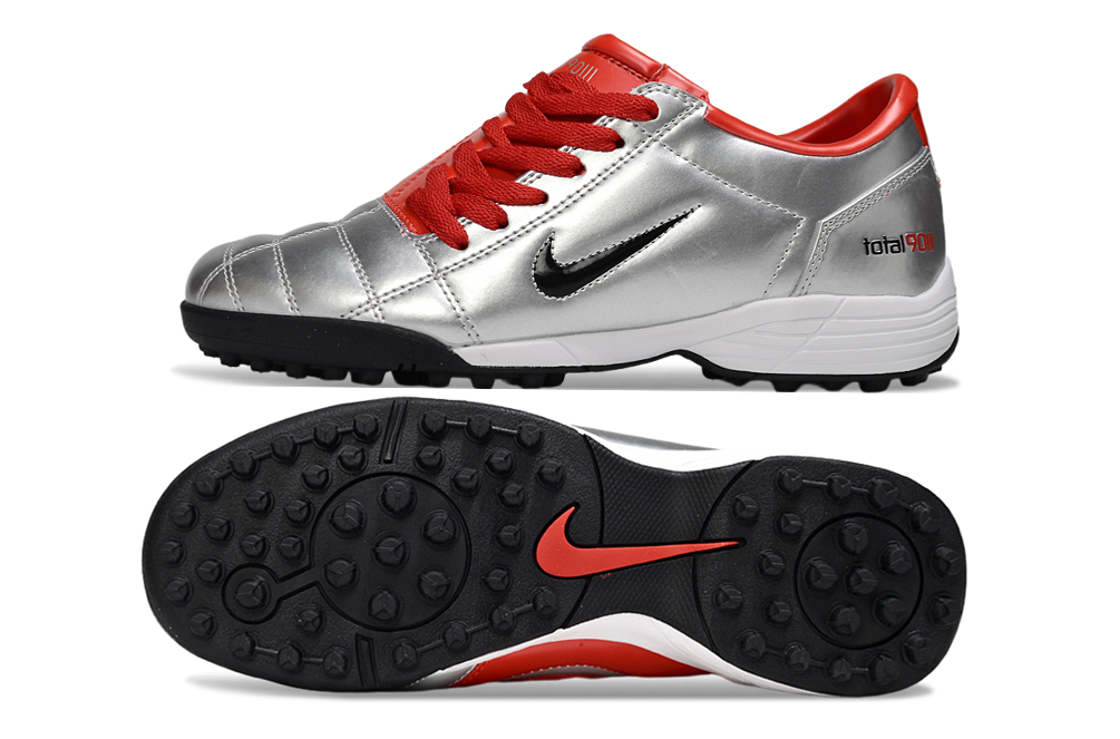 Nike Total 90 -  Prata e vermelho  - Pronta entrega