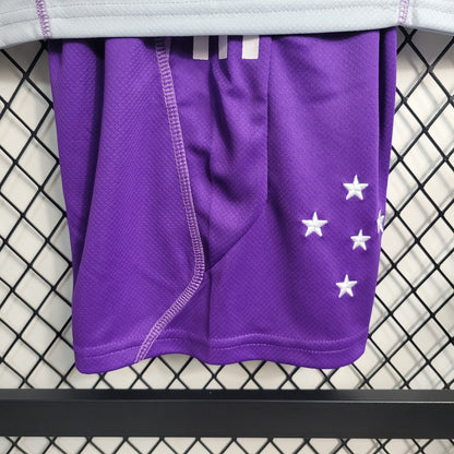 Kit Infantil de Treino Cruzeiro 23/24 - Cinza