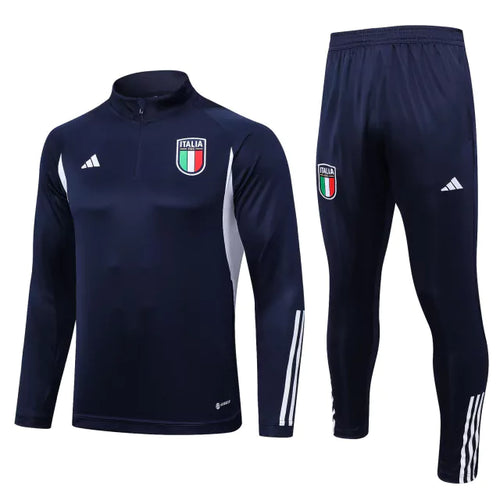 Conjunto de Treino Itália 23/24 Azul Safira