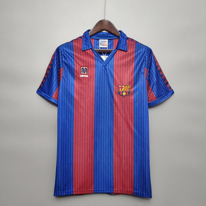 Camisa Titular Barcelona 90/91 - Versão Retrô