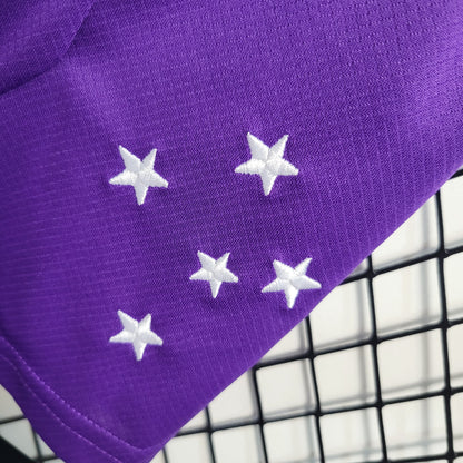 Kit Infantil de Treino Cruzeiro 23/24 - Roxo