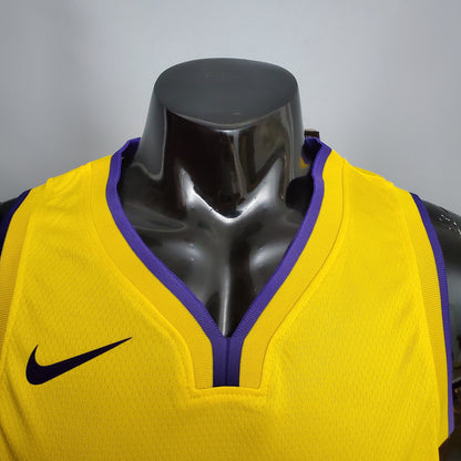 Camisa NBA Lakers #24 Bryant Gola V City Amarela - 23/24