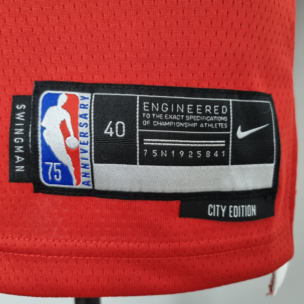 Camisa NBA Chicago Bulls #8 LaVine - 75º Aniversário Vermelha