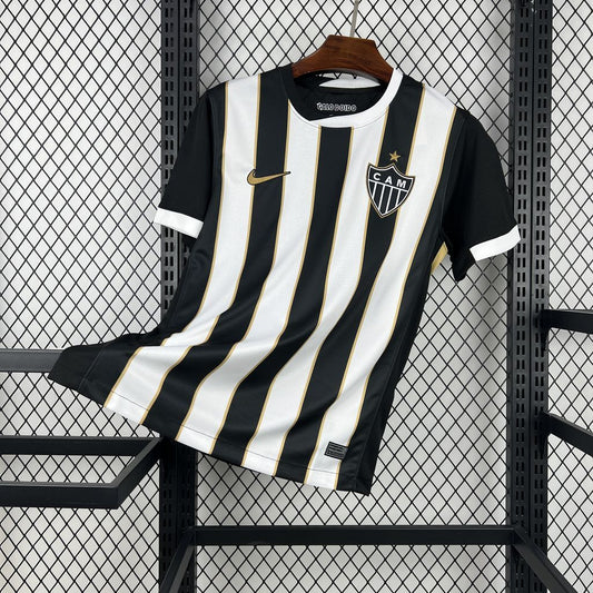 Camisa Atlético Mineiro Home 2026/27 - Nike Torcedor Masculina - Preta/Branca