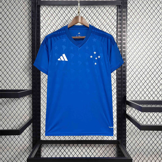 Camisa Cruzeiro Titular 2026/27 - Adidas Torcedor Masculina - Azul/Branca