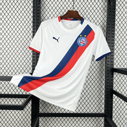 Camisa Bahia Home 2026/27 - Puma Torcedor Masculina - Branca/Azul