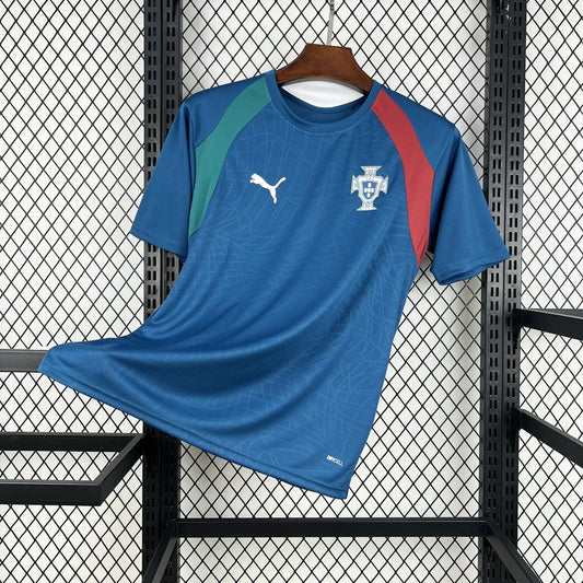 Camisa de Pré-Jogo da Seleção de Portugal 2026/27 - Puma Torcedor Masculina - Azul