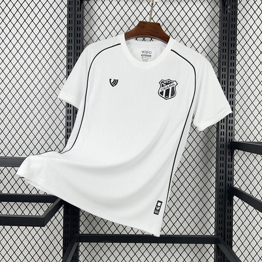 Camisa Ceará Away 2026/27 - Vozão Torcedor Masculina - Branca/Preta