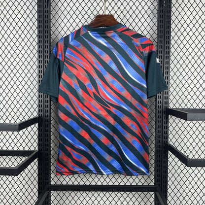 Camisa Pré-Jogo Arsenal 2026/27 - Adidas Masculina Torcedor - Vermelha/Azul
