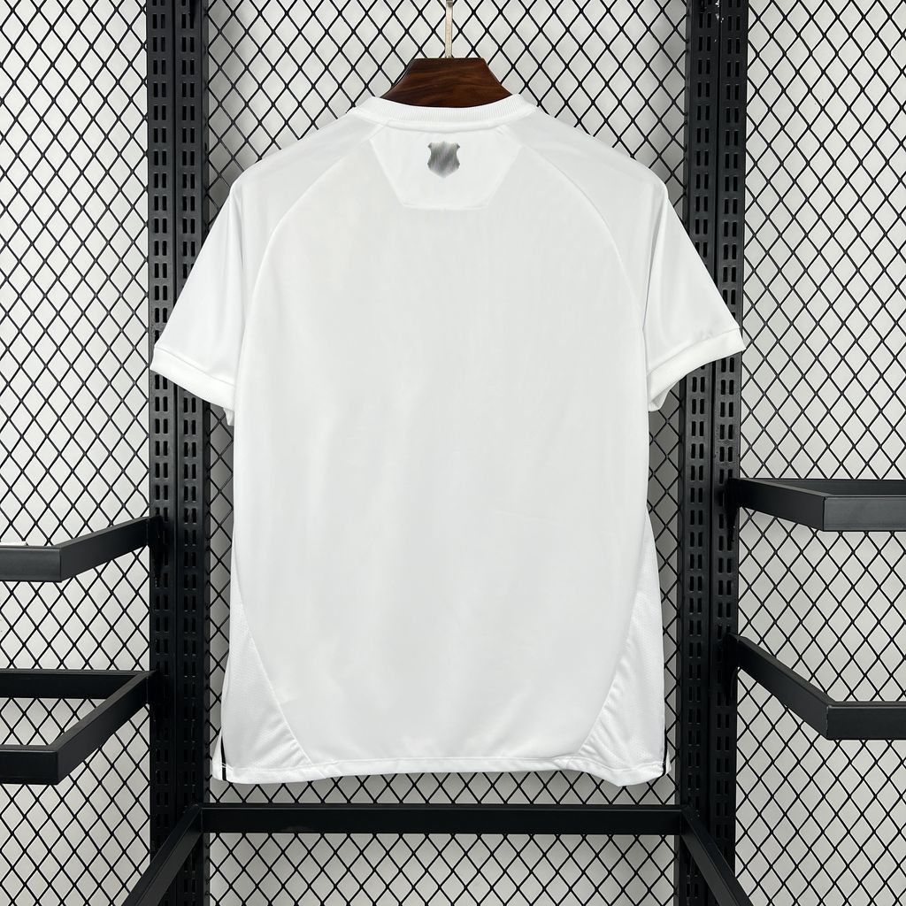 Camisa Ceará Away 2026/27 - Vozão Torcedor Masculina - Branca/Preta