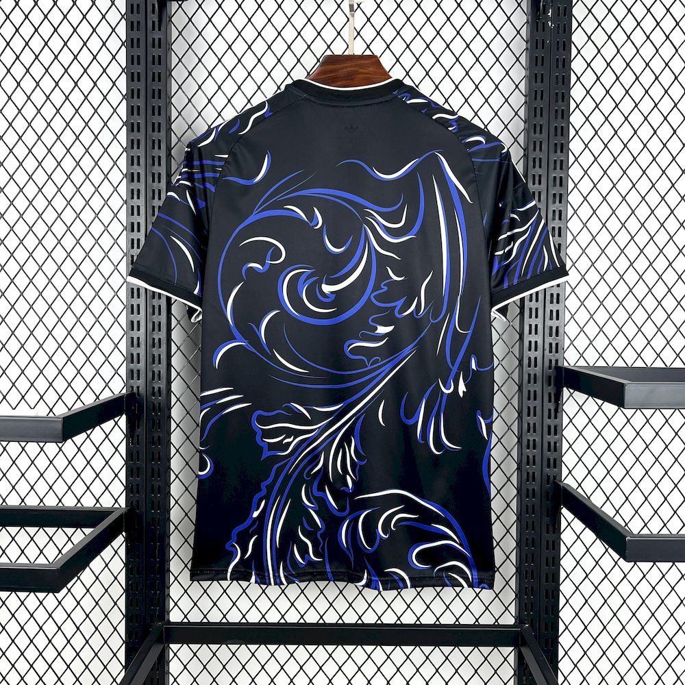 Camisa da Seleção Argentina Reserva 2026/27 - Adidas Torcedor Masculina - Preta/Azul