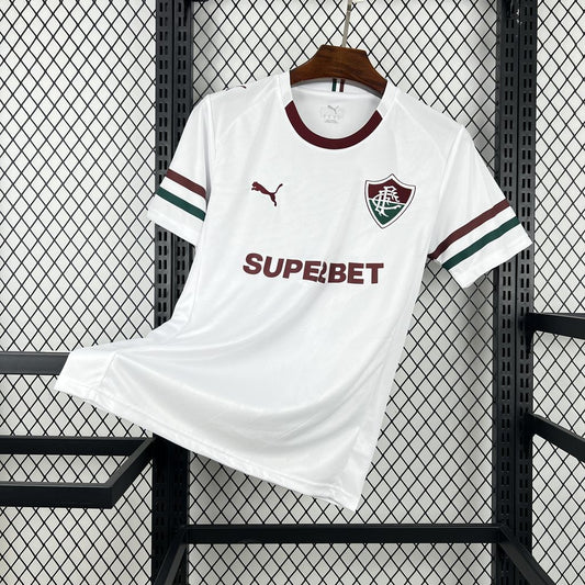 Camisa Fluminense Away 2026/27 - Puma Torcedor Masculina - Branca/Grená