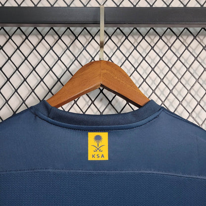 Camisa Reserva Al Nassr 24/25 Azul - Versão Torcedor