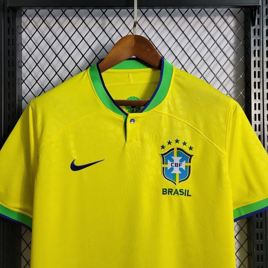 Camisa Brasil I 23/24 - Nike Torcedor Masculina